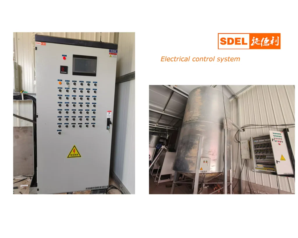 layer cage 8 Electrical control system