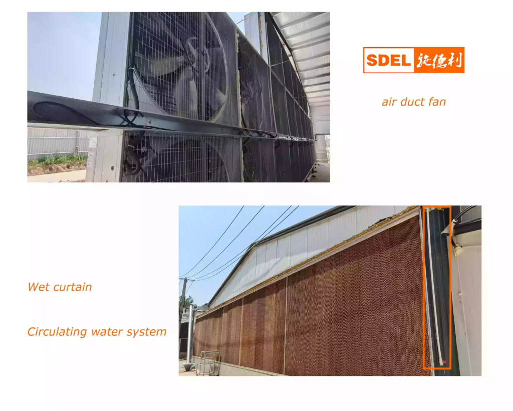 layer cage 5 Ventilation and cooling system