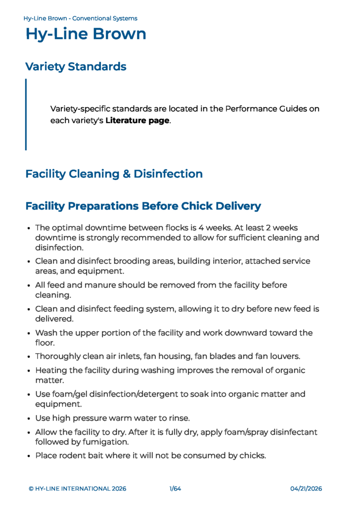 Hy Line Brown Conventional Systems English 页面 01