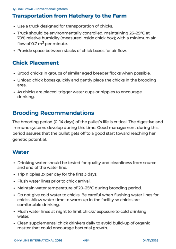 Hy Line Brown Conventional Systems English 页面 04