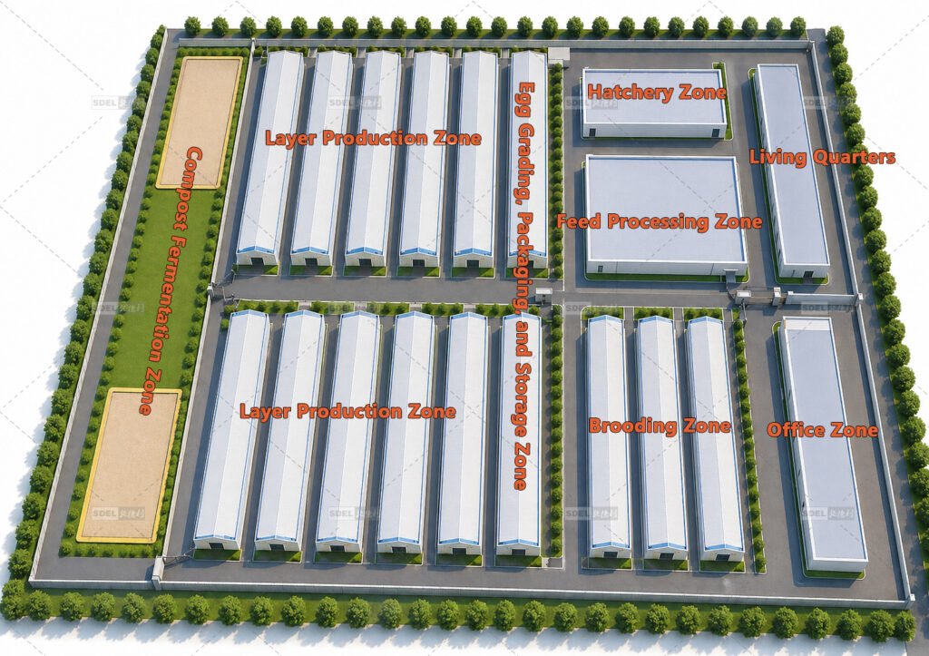 What equipment is needed for a poultry farming complex? 1 6d46563a 776a 4250 816e 6e0b33a34bc6